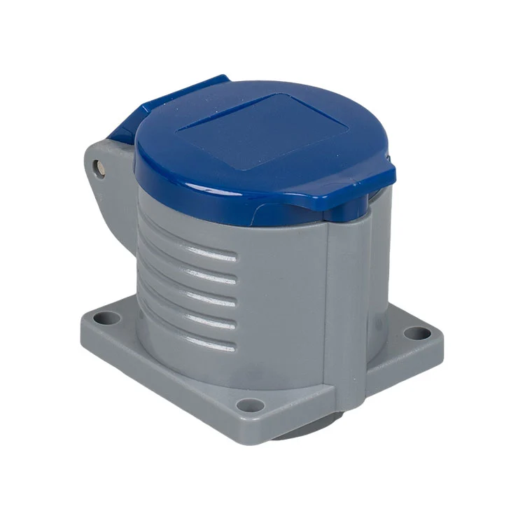 Ổ cắm công nghiệp chống nước nam IP44 Châu Âu